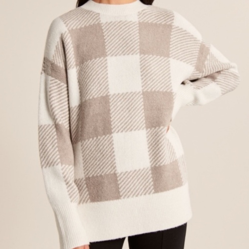 Abercrombie Checkered Sweater